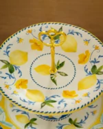 Amalfi Lemon Charm 2-Tier Cake Stand - Image 3