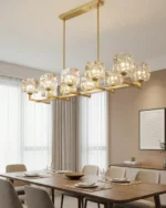 Cube Glass Bar Chandelier - Image 2